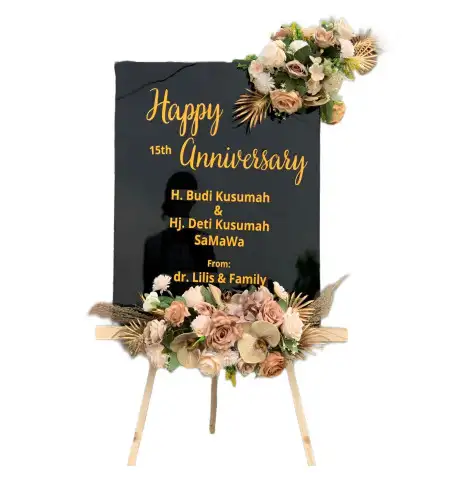 Papan Bunga Akrilik Kaligandu